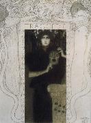Gustav Klimt Tragedy Spain oil painting artist